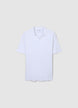 Geripptes Poloshirt - XXL