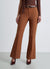 Pantaloni flare con cintura