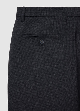 Pantaloni chino a microfantasia