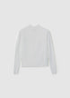 Pull côtelé avec col mao - XS