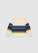 Maglia girocollo a righe - 8-9