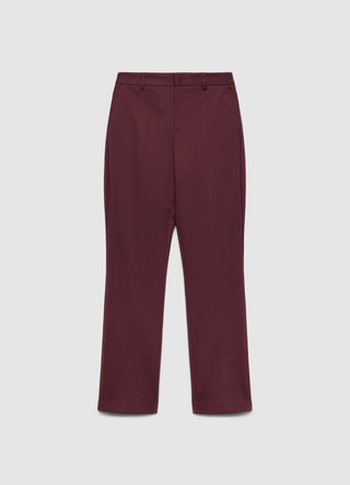 Einfarbige Zigarettenhose