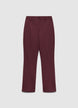 Pantaloni sigaretta a tinta unita - M