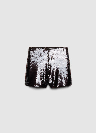 Shorts con paillettes