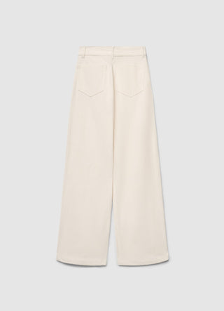 Pantaloni palazzo a tinta unita