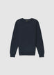 Plain-colour crew neck sweatshirt - S