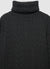 Rollkragenpullover mit Zopfmuster