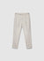 Straight corduroy trousers with pleats
