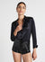 Camicia crop simil satin