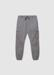 Pantaloni jogger cargo con coulisse - 52
