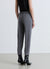 Straight trousers with pleats and an elasticated waistband