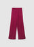 Soft solid-colour palazzo trousers