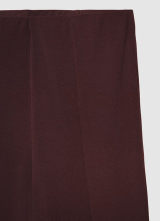 Leggings mit weitem Bein in Uni-Farbe