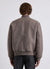 Bomber imbottito effetto pelo con zip