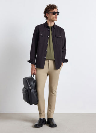 Pants with an elastic waistband