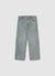 Wide leg jeans with all-over print