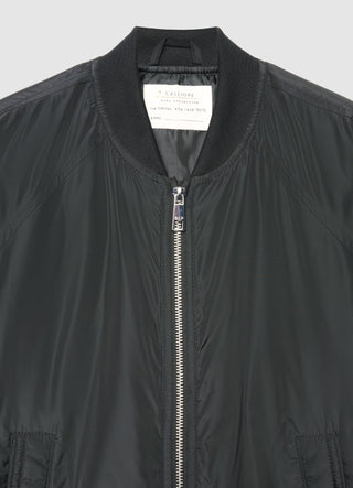 Bomber imbottito con zip