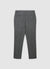 Pantaloni straight con microfantasia