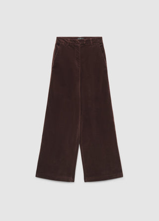 Pantaloni palazzo a tinta unita