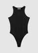 Einfarbiger Bodysuit - XS