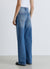 Wide-leg jeans with rhinestones