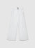 Jeans wide leg con strass