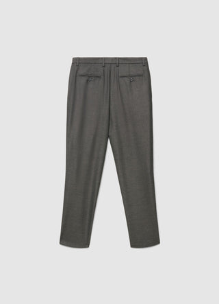 Pantaloni chino a microfantasia