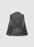 Giacca jacquard con collo a scialle