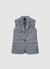 Long waistcoat with Prince of Wales pattern