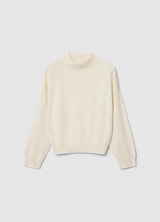 Pullover mit einfarbigem Perkins-Kragen