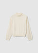 Solid colour Perkins collar jumper - XS