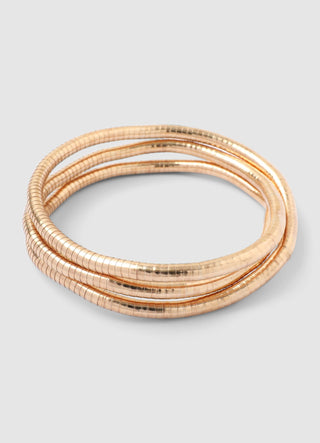 Solid-colour snake chain necklace