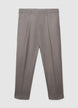 Einfarbige lange Hose - 54