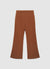 Pantaloni flare con cintura