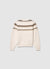 Maglia jacquard con scritta SKI