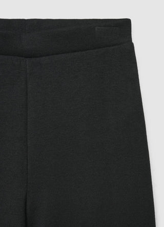 Soft solid-colour palazzo trousers