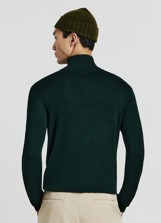 Pull à col roulé uni