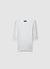 T-shirt a costine a tinta unita