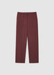 Pantalon cigarette uni - XS