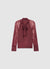 Blusa con fiocco e maniche in pizzo