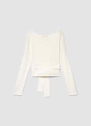 Maglia aderente con fusciacca