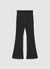 Leggings lunghi a zampa con borchie