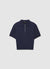 T-shirt polo con zip