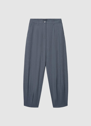 Balloon trousers with pleats