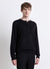 Pull col rond avec boutons