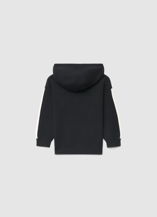 Maglia con cappuccio e motivo orso