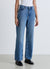 Jeans wide leg a vita alta
