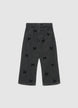 Jeans culotte con fiocchi applicati - 7-8