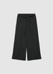 Palazzo trousers with belt and elasticated waistband - 12-13