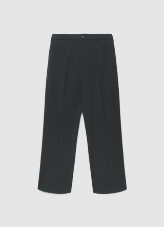 Pantaloni wide leg con vita elasticizzata